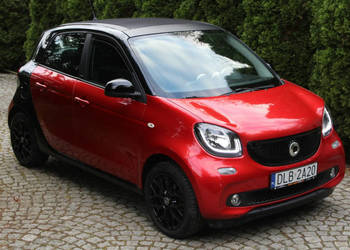 Smart Forfour Panorama dach Prime Bogata Wersja Wyposażenia II (2014-)