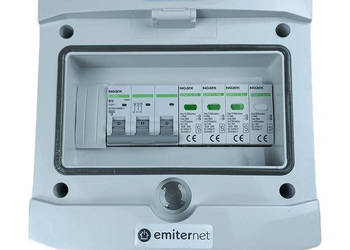 Rozdzielnica AC EMITER EM-47N_AC - Noark T1+2, 10 A 3F