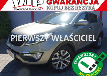Kia Sportage 1,6i Navi Ledy Klimatronik Alu Kam.Cofania 1.Właściciel VIP G…