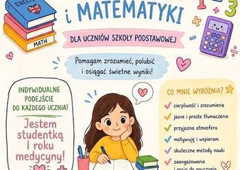 Korepetycje z matematyki i angielskiego