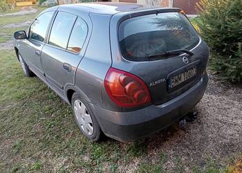 Nissan almera n16 LPG uszkodzony,na części, hak Nissan almera n16 LPG uszkodzony,na części, hak