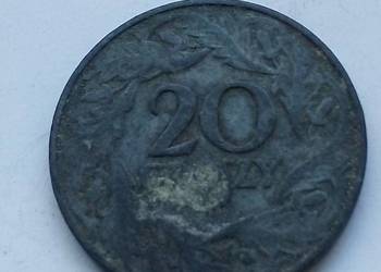 POLSKA-20 GROSZY-1923 r-ZN-CYNK