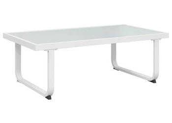 4-cz. zestaw mebli do ogrodu z poduszkami aluminium czarny WM-42815
