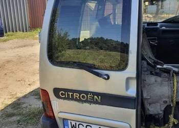 Lewe tylne drzwi Citroen Berlingo I 2006r. 1.6 Hdi