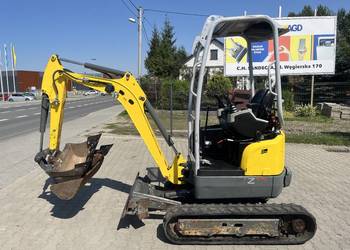 Minikoparka Wacker Neuson EZ 17 Zero Tail, JCB Kubota Terex