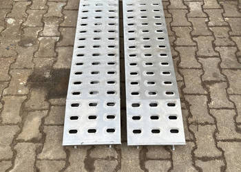 Najazdy / przedłużki aluminiowe do najazdów lohr 1500 mm