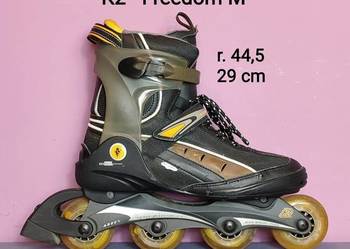 Rolki K2 Freedom dla mężczyzn - ABEC-7 80 mm/78A - rozm. 44,5/29 cm