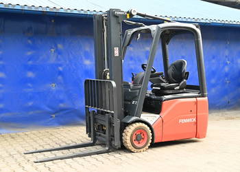Wózek widłowy Linde E15 Triplex 462 cm 487mth Bateria 2018 rok FHP 369