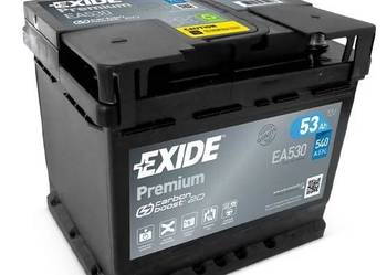 Akumulator 53Ah 540A Exide Premium PRAWY PLUS