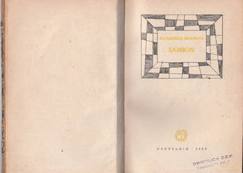 (02142) SAMSON – KAZIMIERZ BRANDYS