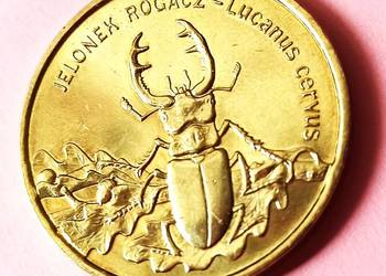 moneta 2 zł 1997 r. Jelonek Rogacz