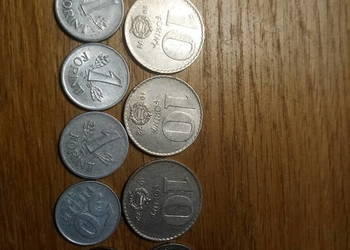 20 10 forintów 1 2 Forint 50 filler węgierskie