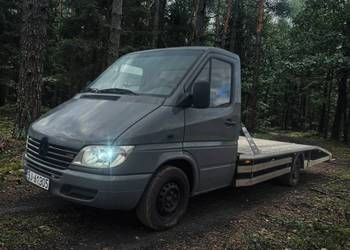 Auto Laweta Mercedes Sprinter Najazd 5.5M Aluminium 1580KG Zadbana!