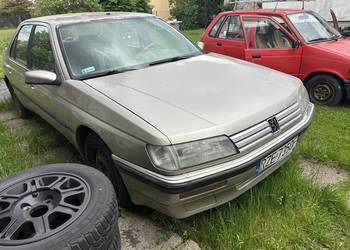 Peugeot 605 2.0 8v 1992r LPG naprawiona elekryka beżowe wnetrze welur