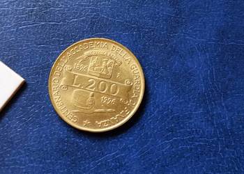 Stare monety 200 lir 1996 Włochy