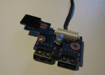 Moduł USB, porty USB Samsung NP300E5A, NP300E5C, NP305E5A.