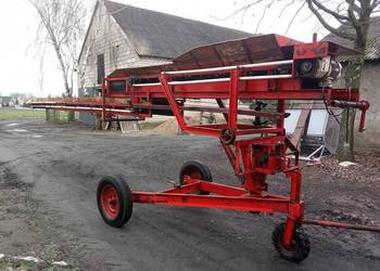 Pryzmownik taśmociąg do warzyw