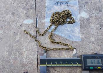 101 Łańcuch łańcuszek starego zegara mosiądz