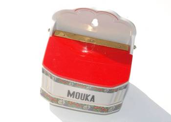 Stary porcelanowy pojemnik na mąkę unikat kolekcjonerski Czechosłowacja