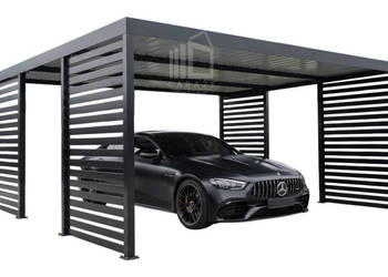 CarPort PREMIUM wiata samochodowa 5,8x5,5 dodatkowa zabudowa ID1174