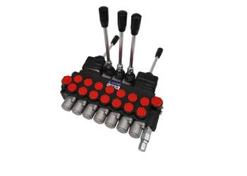 Rozdzielacz Hydrauliczny 7 SEK 40L Z JOYSTICKAMI [2216]