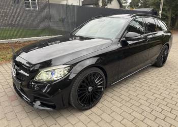 Mercedes-Benz Klasa C C200D AMG automat Multibeam Led Skóra Alu 19"