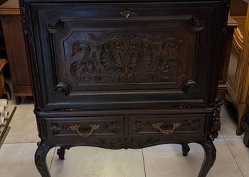 Piękny ciemny barek ,szafka ludwikowska -sklep Dąbrowa Górnicza