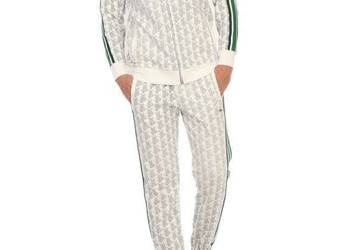 Komplet dresowy Lacoste Monogram - kolor biały, rozmiar S