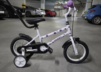 Rowerek rower Giant, koła 12" plus boczne kółka