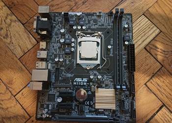 Zestaw: Płyta główna Asus H110M-R + procesor Intel Pentium G4560