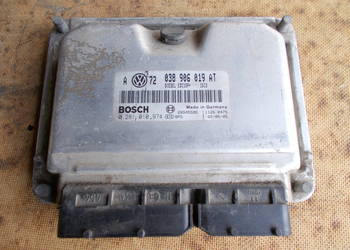 vw GOLF 1.9 TDI komputer 038906019AT sterownik 0281010974