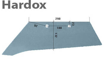 Lemiesz 300ha! HARDOX SSP200JBL/L części do pługa RABEWERK