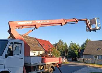 Podnośnik koszowy Mercedes kaczka Stan techniczny jak i wizualny dobry