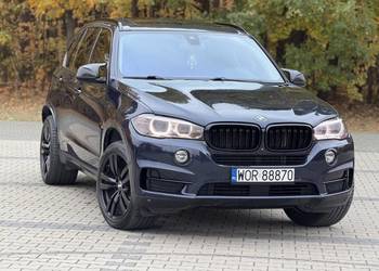 BMW X5 F15 30d 2015r – Imperial Blue, Bogate wyposażeni , Doinwestowany