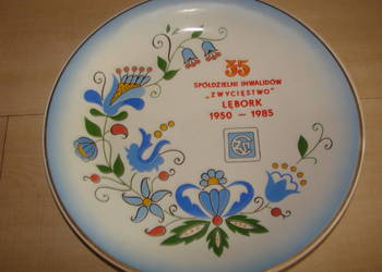 35 Spół. Inwalidów "Zwycięstwo" Lębork - talerz Lubiana