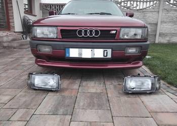 Audi 80 B3 Lampy przód dymione smoke black nowe