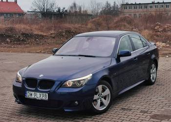 BMW E60 530XD 235KM 2007r m pakiet, bogate wyposażenie