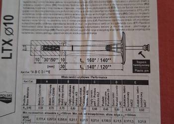 Kołki do styropianu LTX 10 X 200 klimas 200 szt.