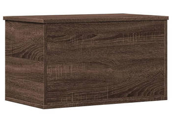 Skrzynia brązowy dąb 60x35x35 cm materiał drewnopochodny WM-840680