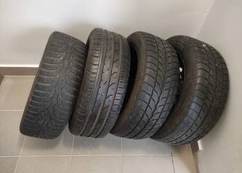 Komplet kół na felgach stalowych - 195/55 R15