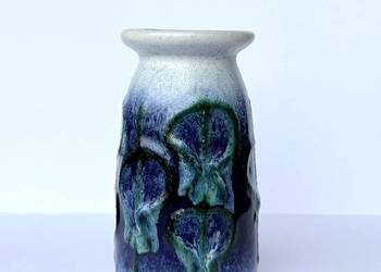 Wazon Strehla Keramik Vintage NRD Lata 60/70 Fat Lava design wazonik