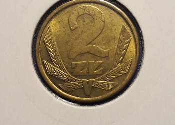 2 złote 1981 r. około mennicze