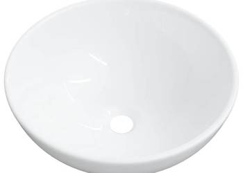 vidaXL Umywalka biała 28x28x10 cm(SKU:242569)