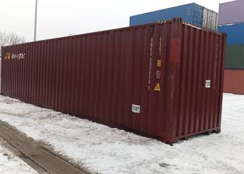 Kontener morski 12 metrowy 40 HC wysoki / POLKONT