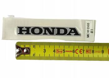 NAKLEJKA "HONDA" NA ZADUPEK VFR800 2004 / 2005 NOWA ORYG 77213MCWD60ZA