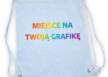 Worek sportowy z nadrukiem personalizowanym A4 Twoja Grafika!