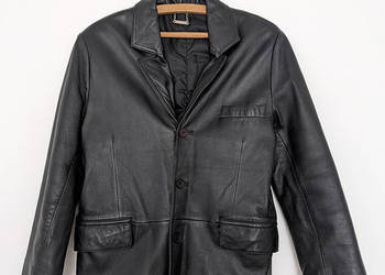 Męska kurta - marynarka skórzana