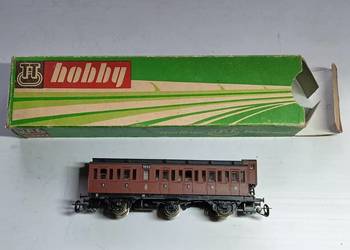 Wagon z budką hamulcową 2 klasy Pruski 3-osiowy TT -24