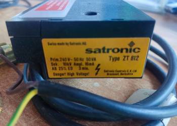 Transformator zapłonowy kotła gazowego Schafer DGX-C (Satronic ZT-812)