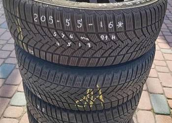 4x Opona zimowa Semperit Speed-Grip 3 205/55R16 91H 5-6mm 19R Czarna Opona
